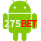 Aplicativo 275Bet para Android